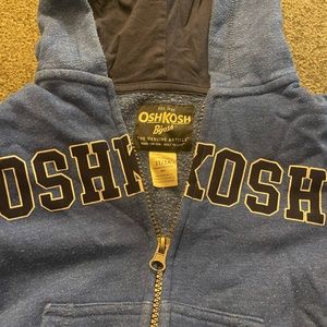 Oshkosh zip up hoodie